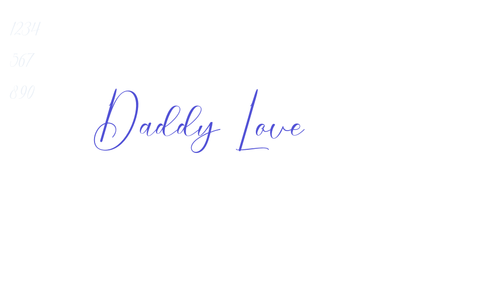 Daddy Love-font-download