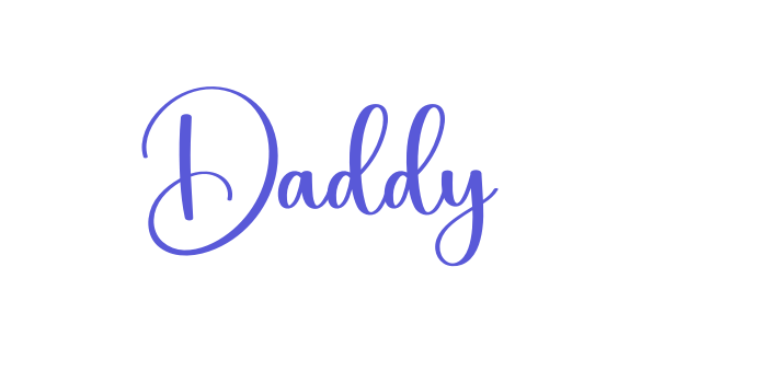 Daddy Font Download