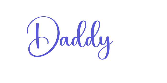 Daddy Font