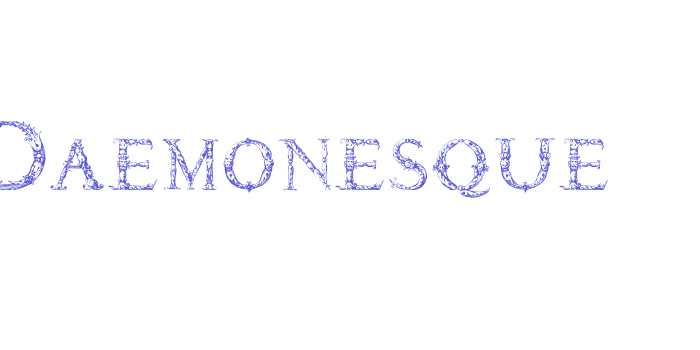 Daemonesque Font Download