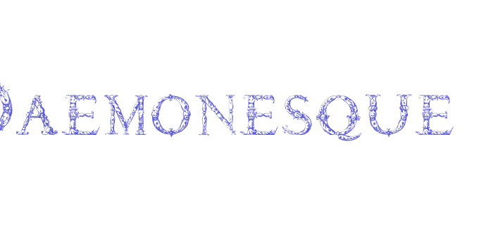 Daemonesque Font