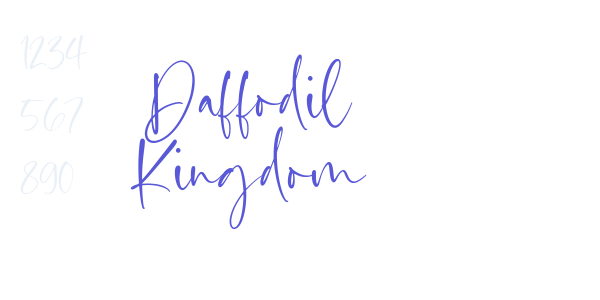 Daffodil Kingdom font