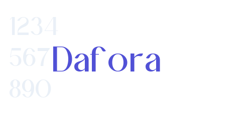 Dafora-font-download
