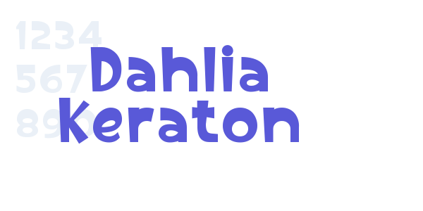 Dahlia Keraton font