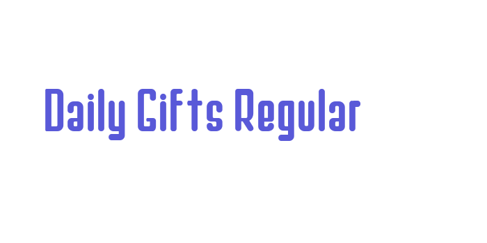 Daily Gifts Regular Font Download