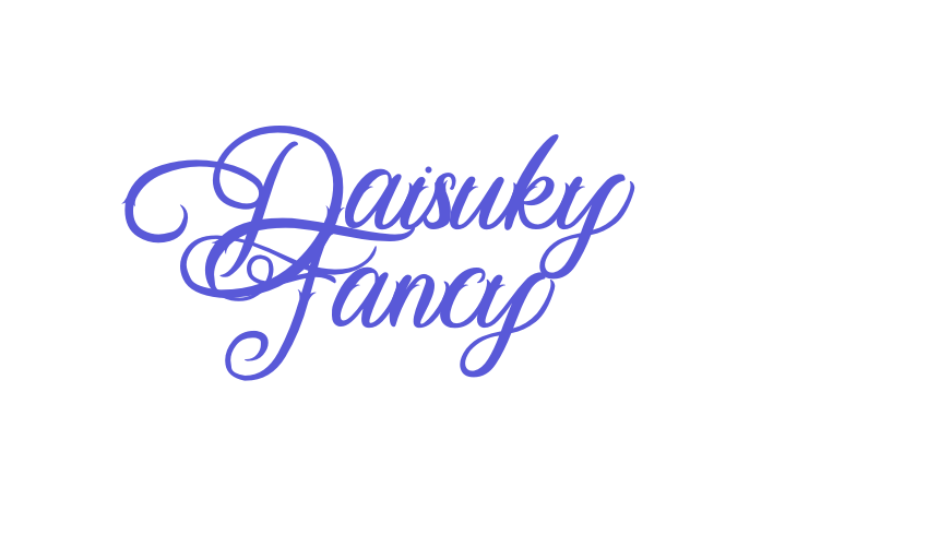 Daisuky Fancy Font