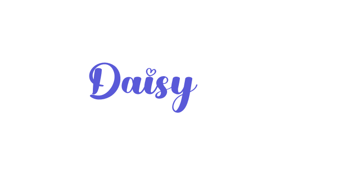 Daisy Font Download