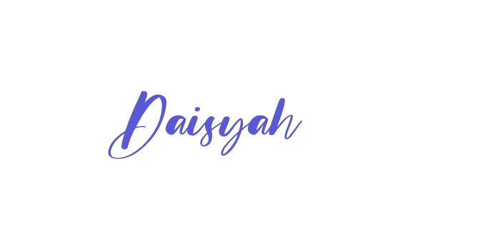 Daisyah Font Download