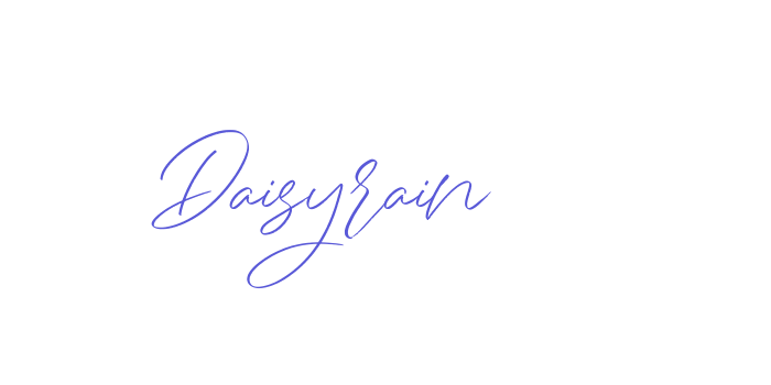 Daisyrain Font Download