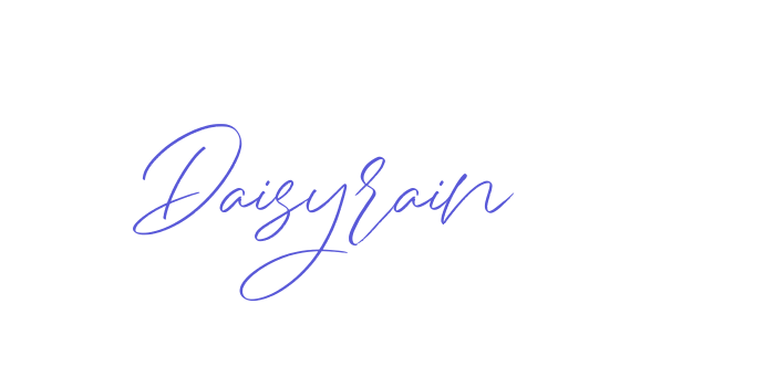 Daisyrain Font