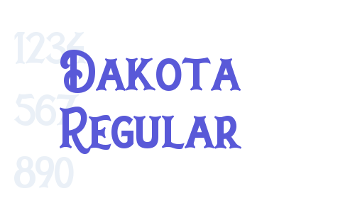 Dakota Regular Font Download