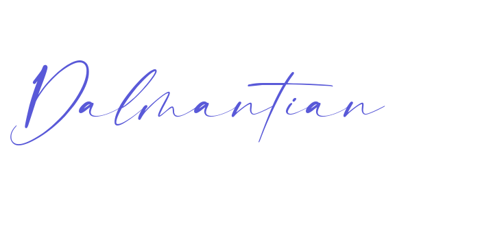 Dalmantian Font Download