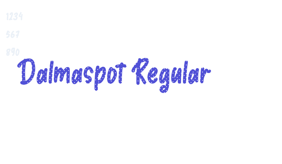 Dalmaspot Regular-font-download