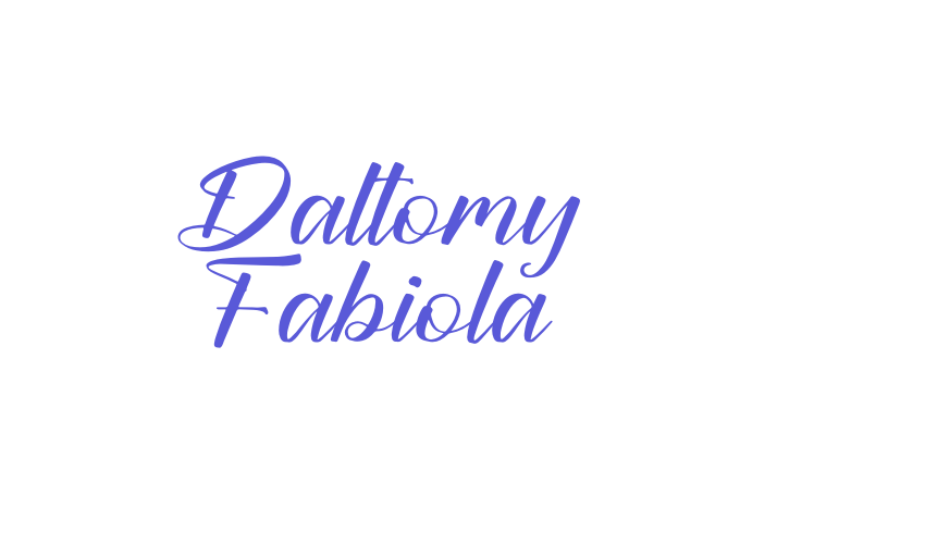 Daltomy Fabiola Font