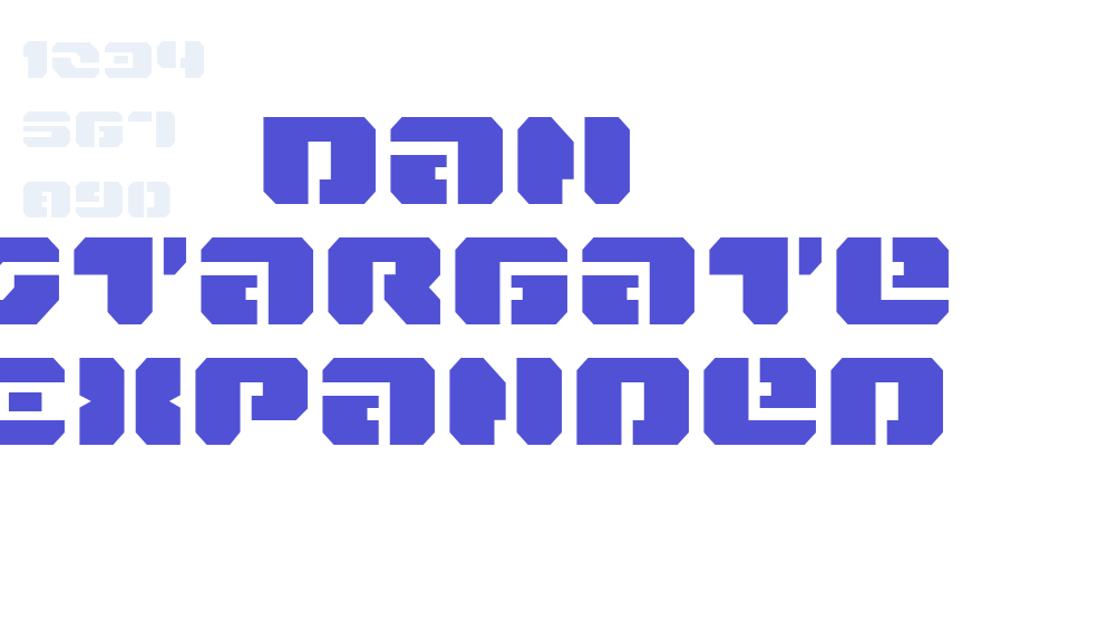 Dan Stargate Expanded-font-download