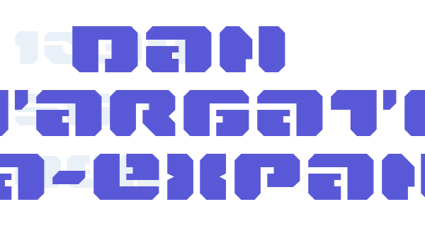 Dan Stargate Extra-expanded font free