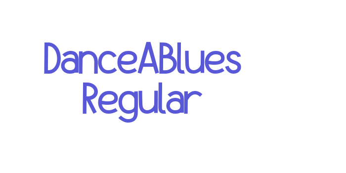 Dance Blues Regular Font Download