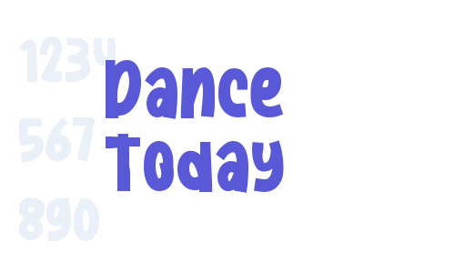 Dance Today Font