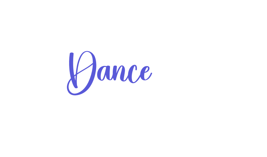 Dance Font