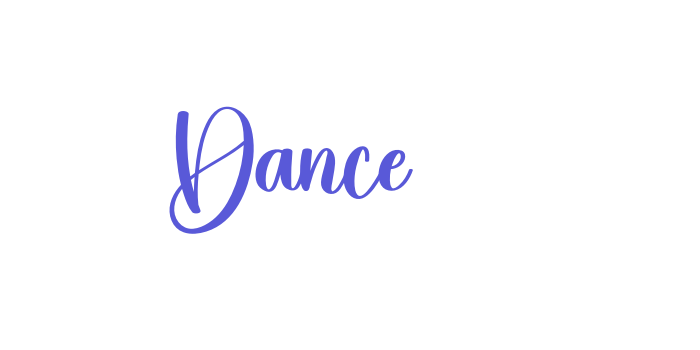 Dance Font Download