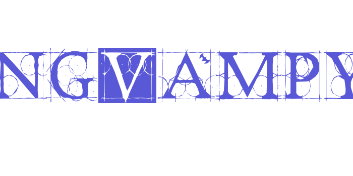 DancingVampyrish Font