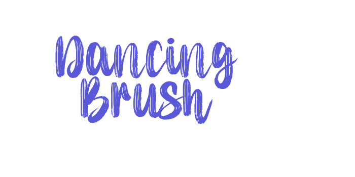 Dancing Brush Font Download