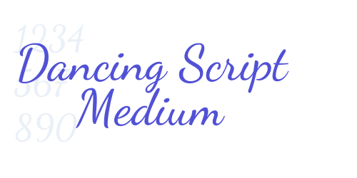 Dancing Script Medium-font-download