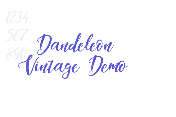 Dandeleon Vintage Demo
