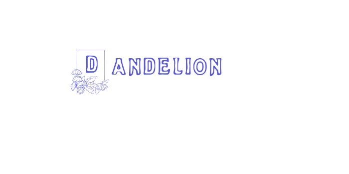 Dandelion Font Download