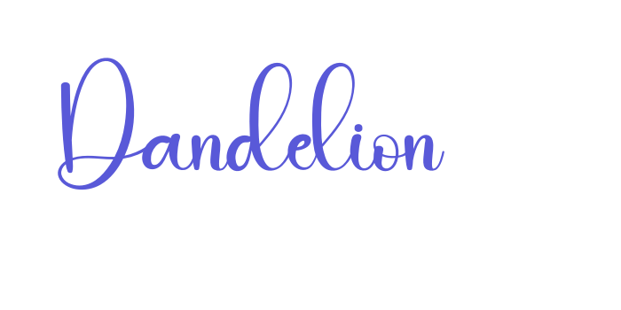 Dandelion Font