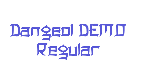 Dangeol DEMO Regular Font Download