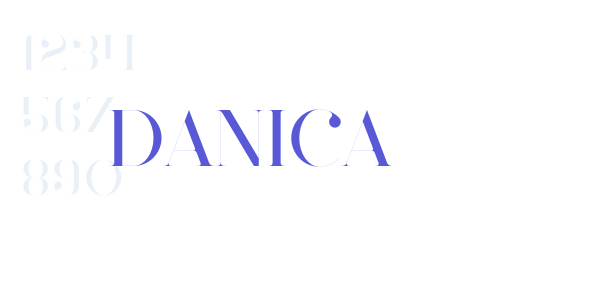 Danica font free