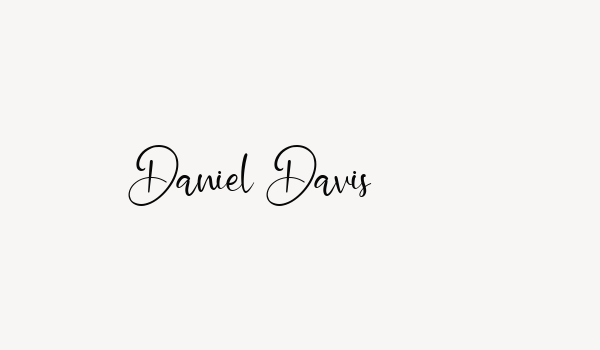 Daniel Davis Font