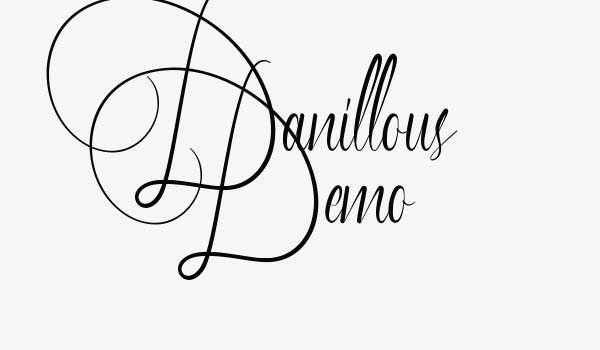 Danillous Demo Font