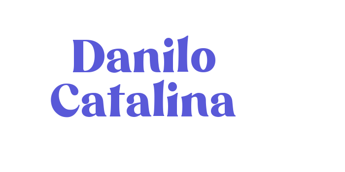 Danilo Catalina Font