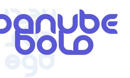 Danube Bold Font Download