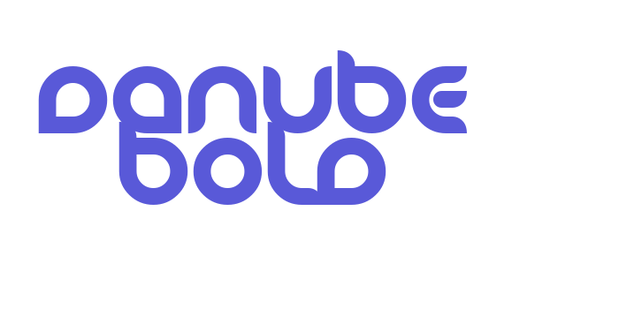 Danube Bold Font Download