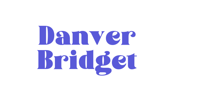 Danver Bridget Font Download