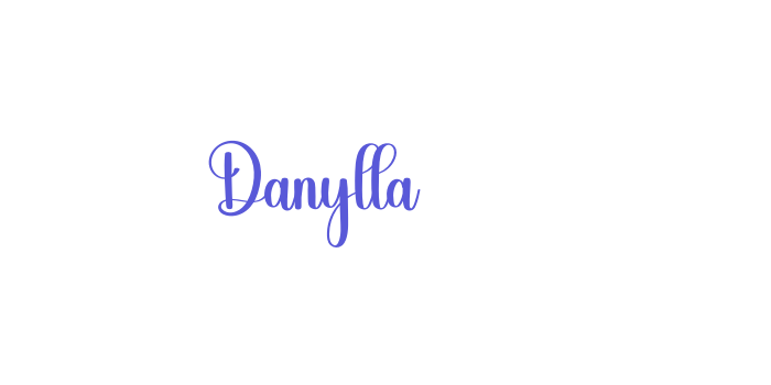 Danylla Font Download