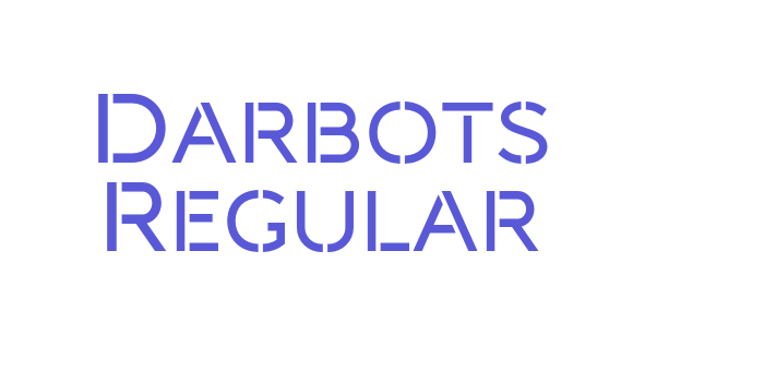 Darbots Regular Font Download