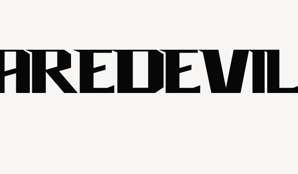 Daredevil Font