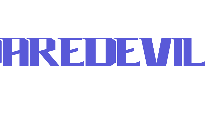 Daredevil Font