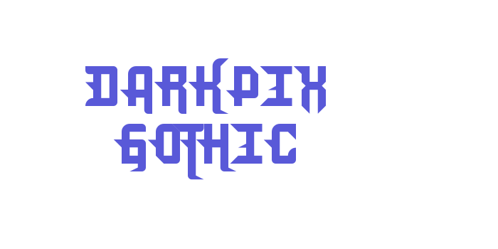 DarkPix Gothic Font Download