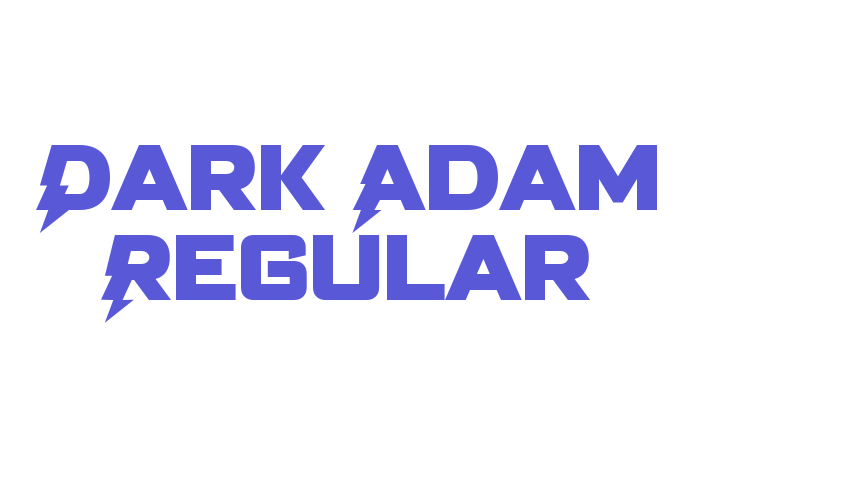 Dark Adam Regular Font Download