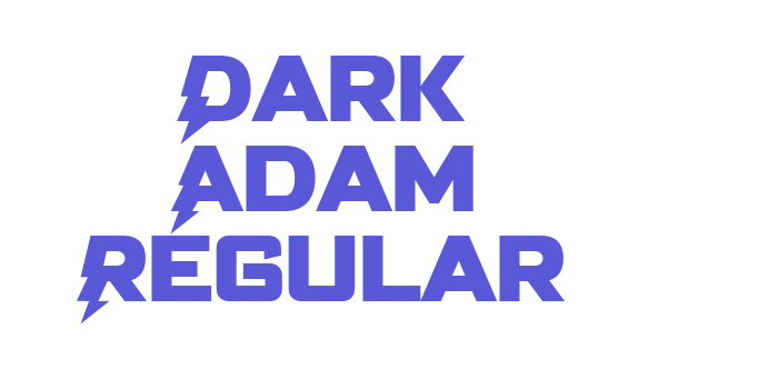 Dark Adam Regular Font Download