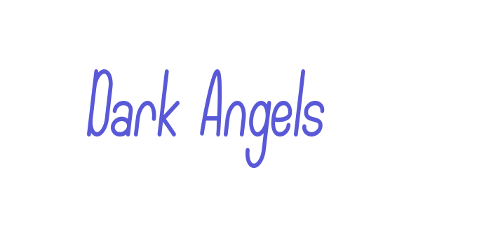 Dark Angels Font