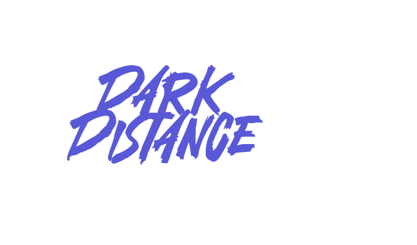 Dark Distance Font Download