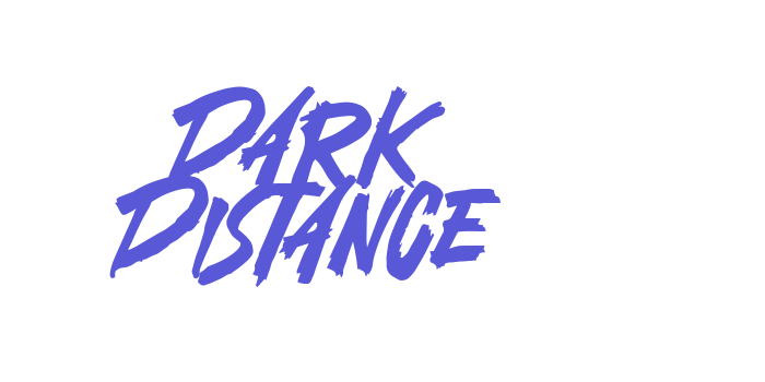 Dark Distance Font Download