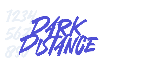 Dark Distance-font-download