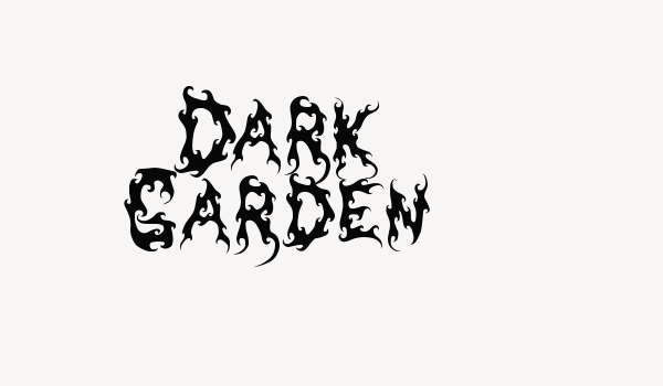 Dark Garden Font